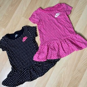 2 Nike Polka Dot Dresses